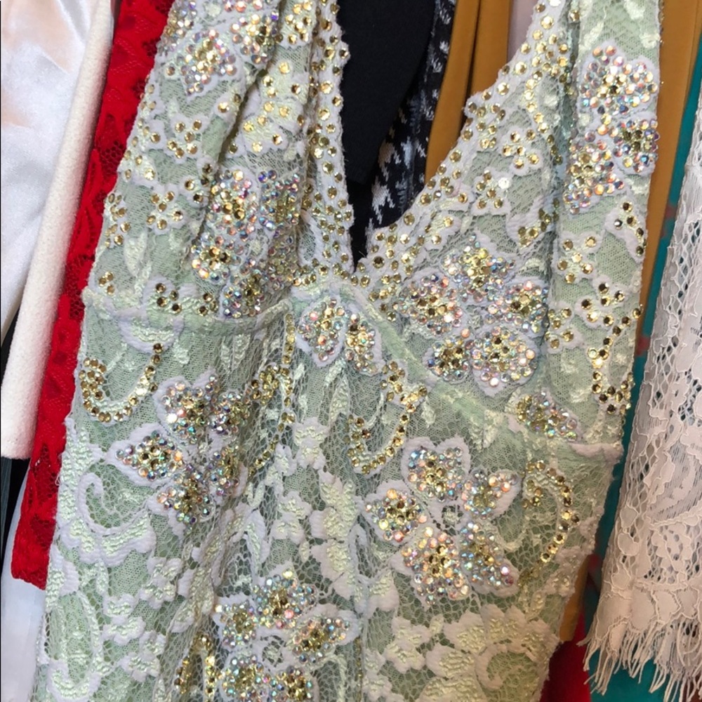 Nurielle crystal dress